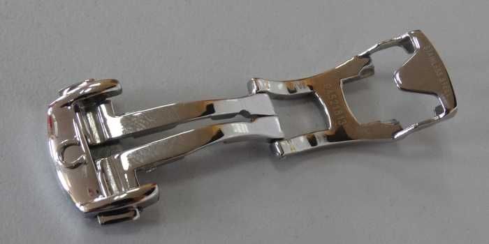 Klamra motylkowa 18mm do zegarka Omega do paska zapięcie motylkowe