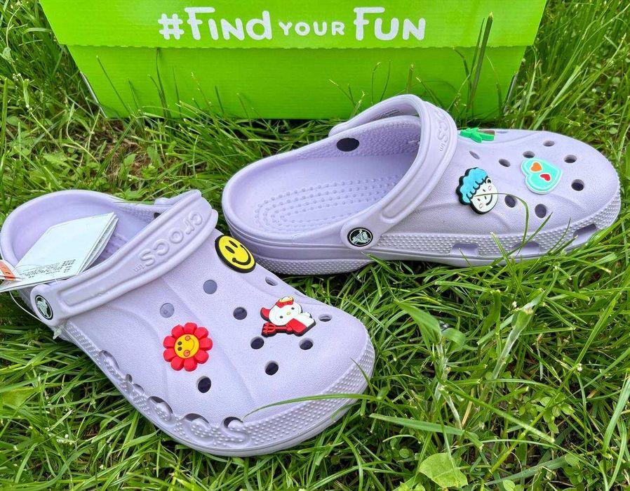 Крокси жіночі лавандові Crocs Baya 36, 37, 38, 39, 40/41 розміри всі є