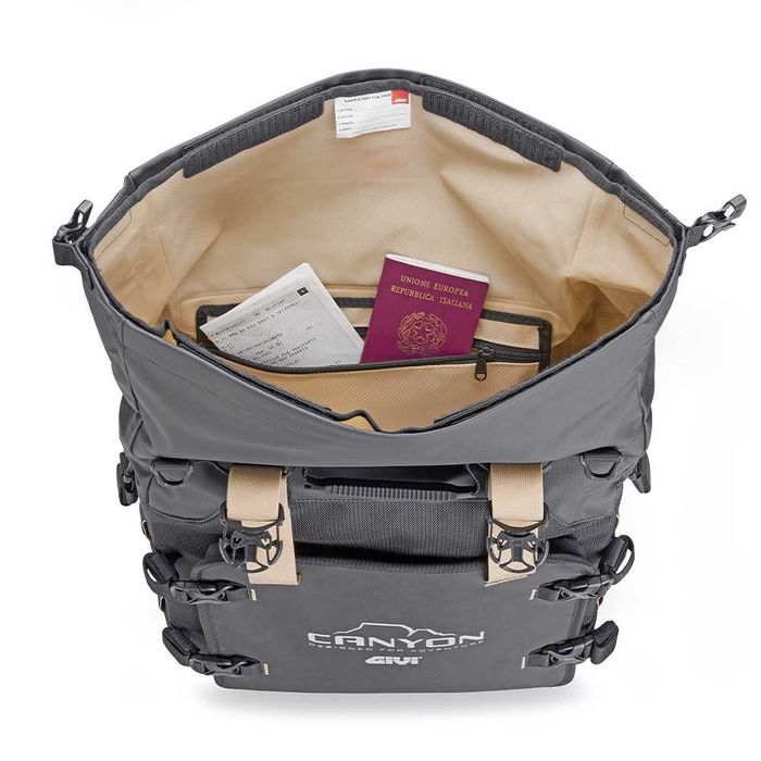 Сумки бокофі, кофри на мотоцикл - GIVI GRT720B CANYON MONOKEY NEW 2 шт