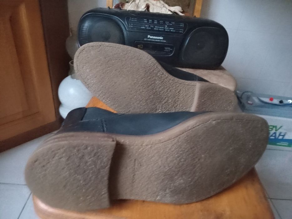 Ботинки кожаные Clarks