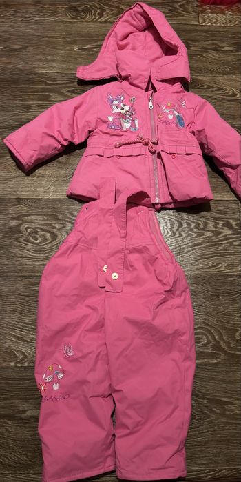 Костюм зимовий для дівчинки в ідельному стані дуже теплий
