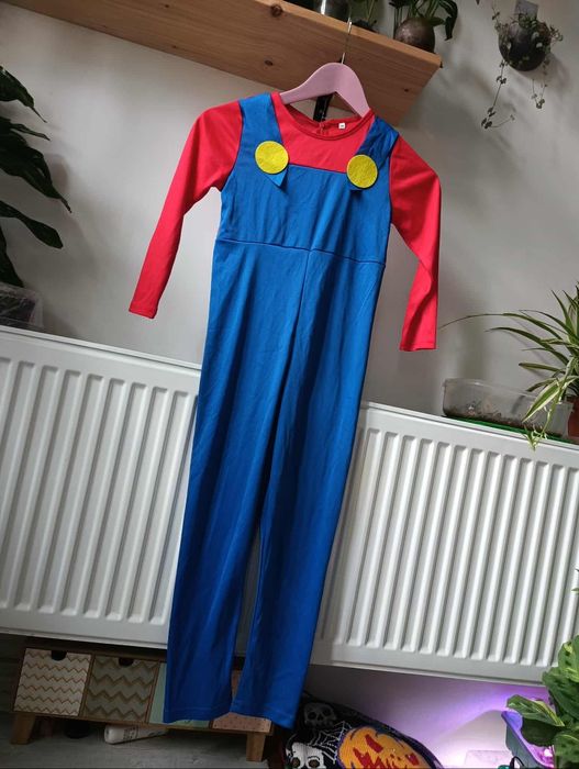 Strój karnawałowy, przebranie halloween, kostium super Mario 130
