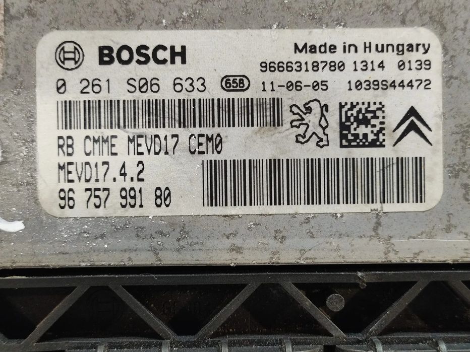 Centralina ECU Motor Bosch PSA 1.6 THP 200cv 5F03 5FU Original