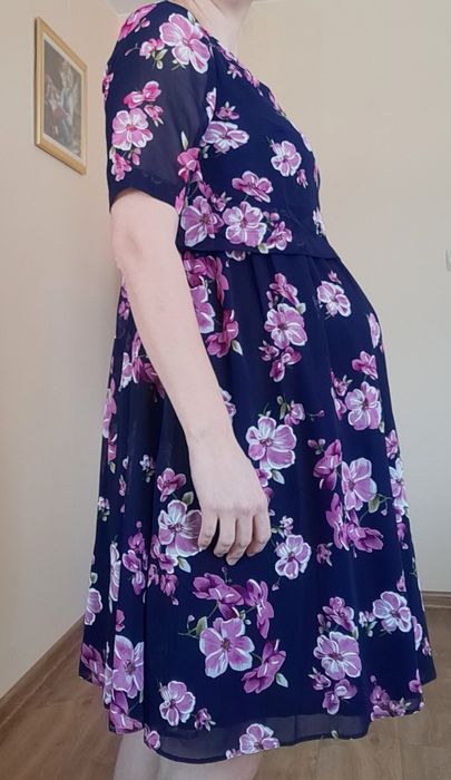 Nowa sukienka ciążowa, karmienie piersią M