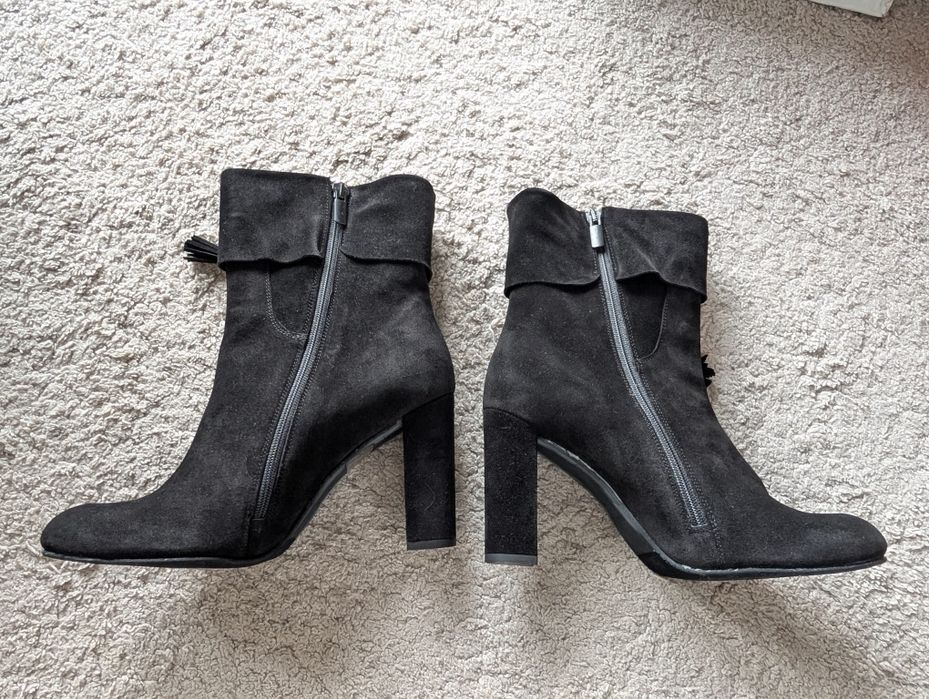 Nowe Botki Badura 40 skórzane