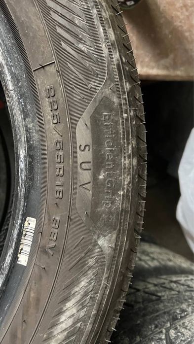 Шина літня 225/55/18 Goodyear , 2022 рік