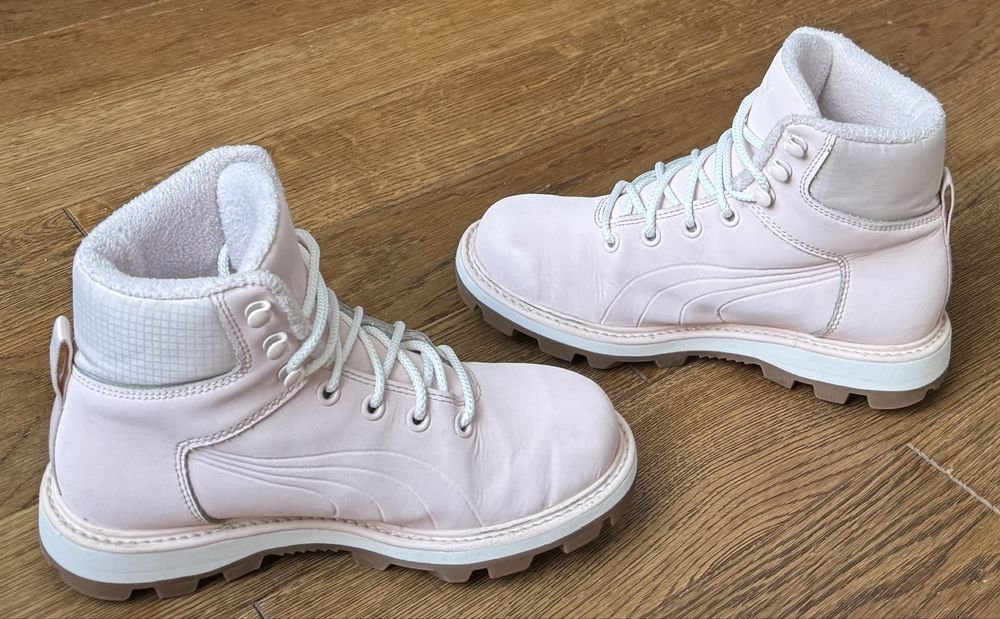 Puma зимние ботинки р.36(23 см)