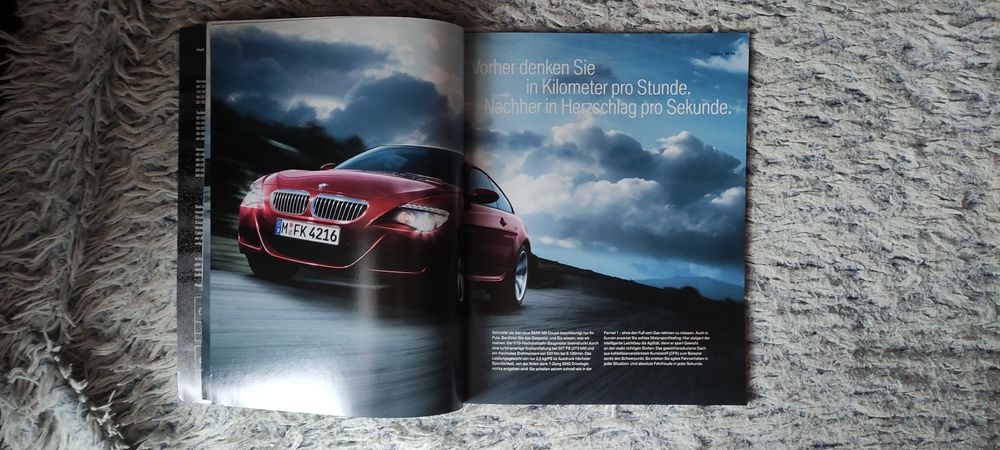 Prospekt BMW M6 E63