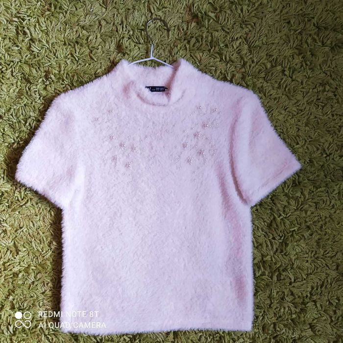 Кофта свитер блузка свитшот Zara на девочку 10-13 лет