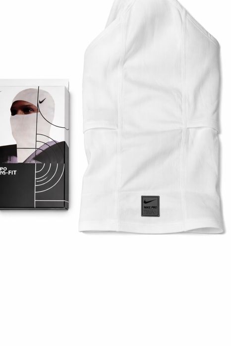 Nike Pro Therma-Fit Hood | Balaclava branca | Ski Mask
