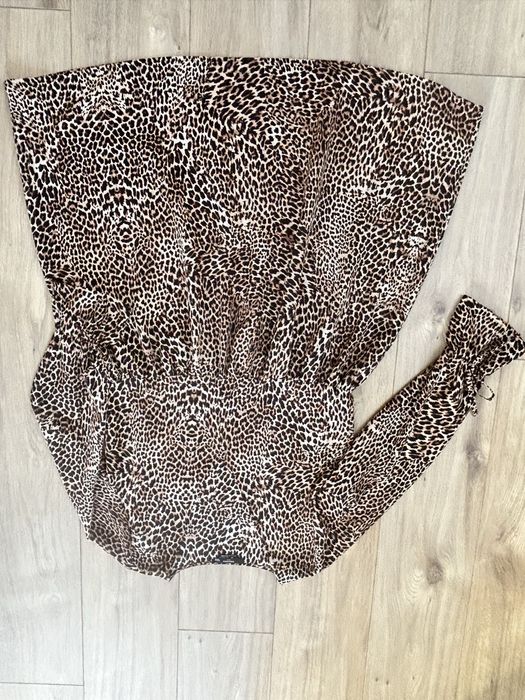 Sukienka panterka Reserved rozkloszowana rozmiar M 38