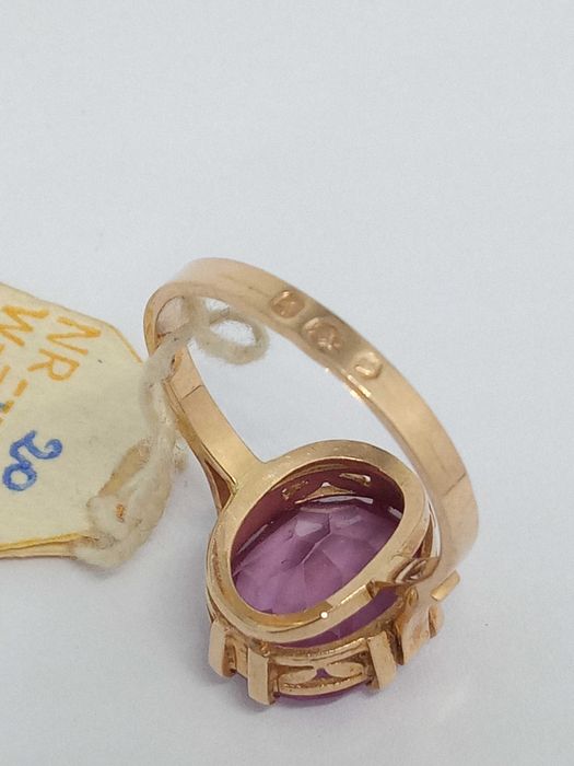 Lombardowski. Nieużywany pierścionek PRL Warmet 5.9g Wyjątkowy