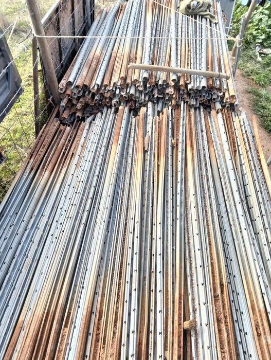 Postes galvanizados usados