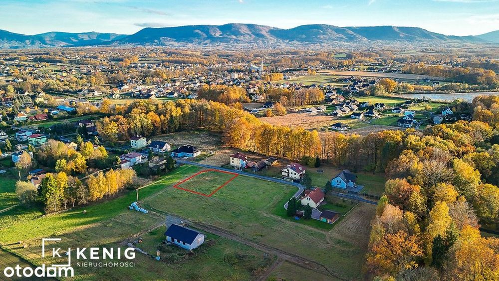 REZERWACJA. Działka budowlana 10 arów w zielonej okolicy