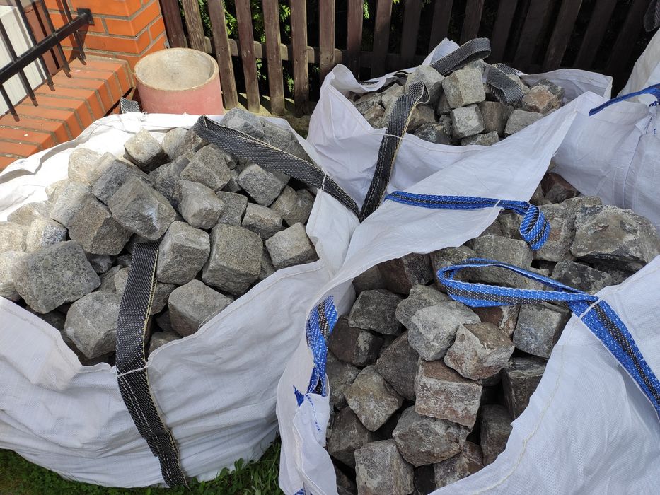 Kamień z rozbiórki 3 big bagi