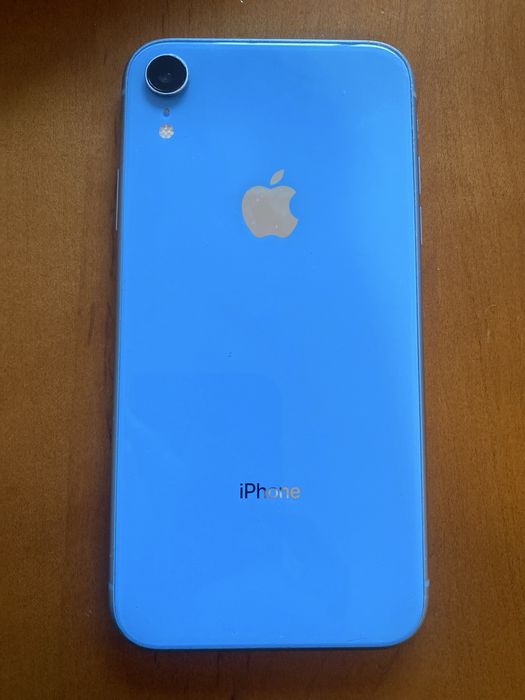 Telemovel Marca Iphone, Modelo XR de 64 Gigas, cor Azul