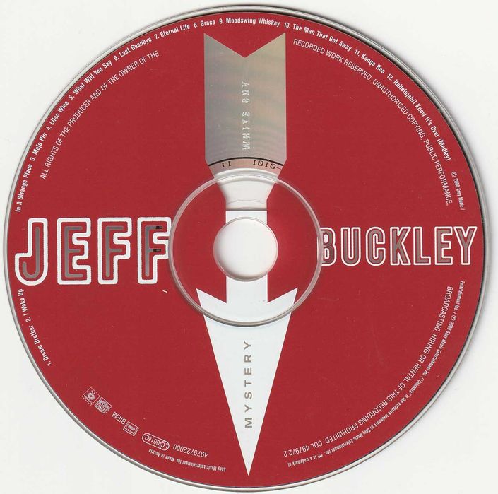 Jeff Buckley –Mystery White Boy (Ao Vivo '95 - '96) Edição Limitada