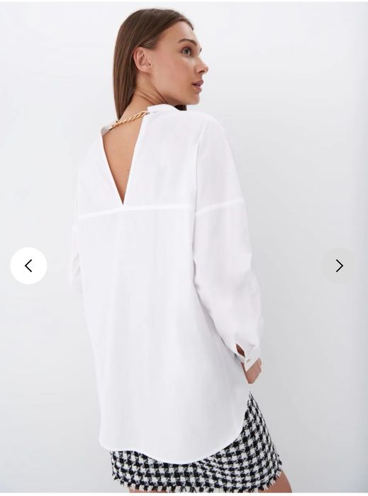 Elegancka biała koszula Mohito 32/34