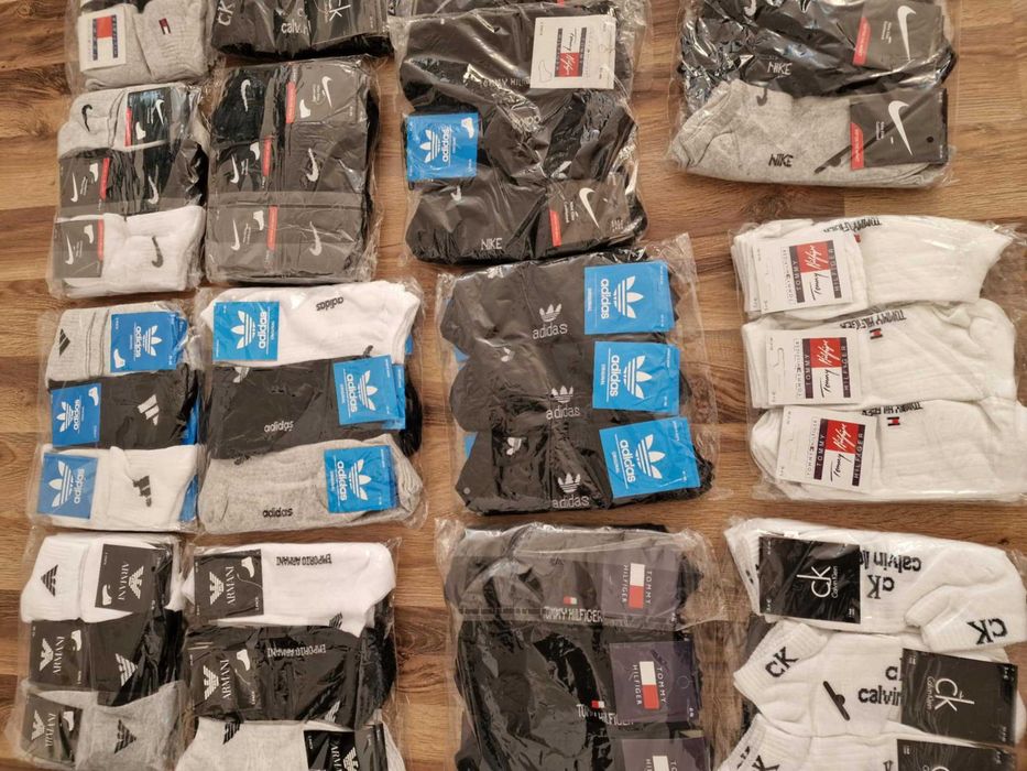 Skarpetki Męskie Adidas Nike Tommy Armani Hugo