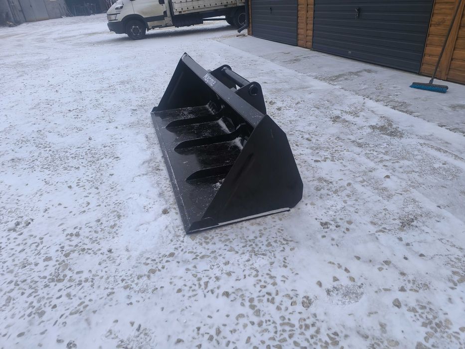 Wytrzymała Łyżka szypa łycha szufla spych 2,4m mocowanie Manitou