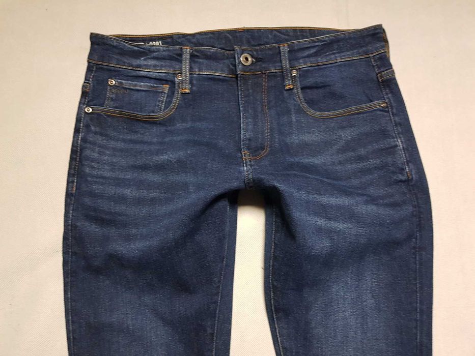 G-STAR RAW - 3301 SKINNY roz. W32L34 pas 86 cm Jak Nowe
