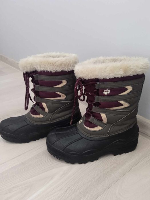 Jack Wolfskin śniegowce kozaki wodoodporne bardzo ciepłe r. 36 zadbane