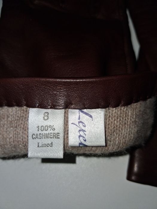 Шкіряні жіночі  перчатки