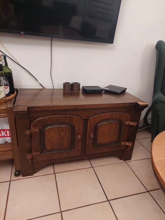 Szafka drewniana + barek