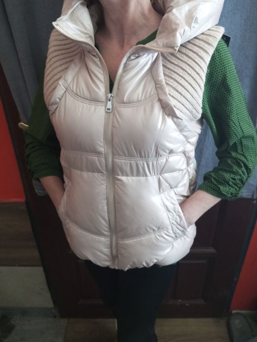 Ocieplany bezrękawnik damski S