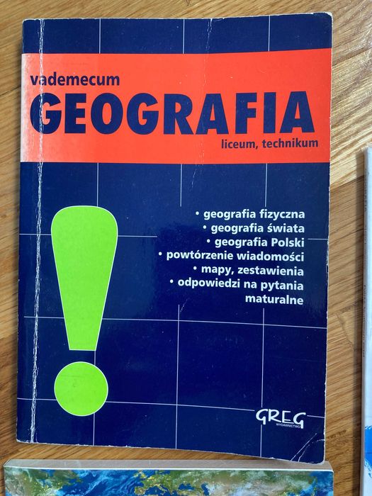Geografia vademecum Tablice geograficzne Mapy konturowe