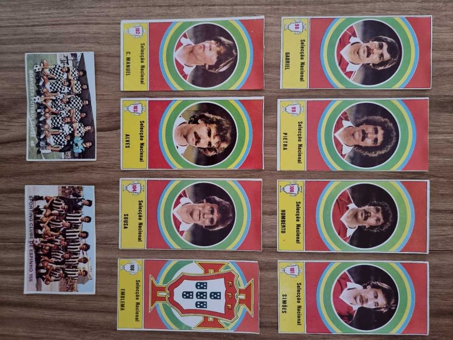 Cromos Futebol, Acção e Movimento