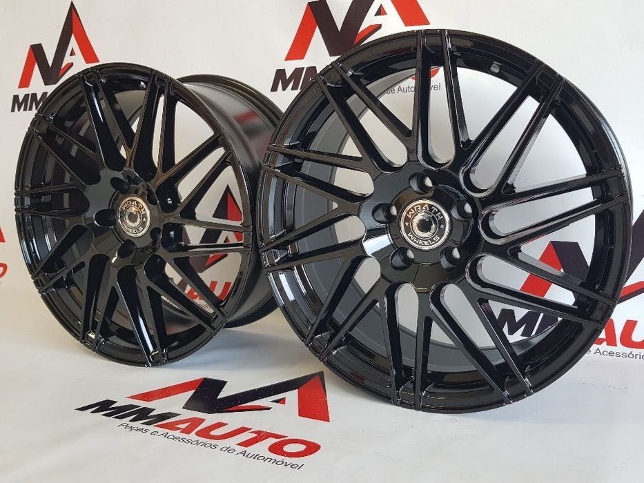 Jantes Wrath WF4 Preto 18 (Audi, Mercedes, Vw)