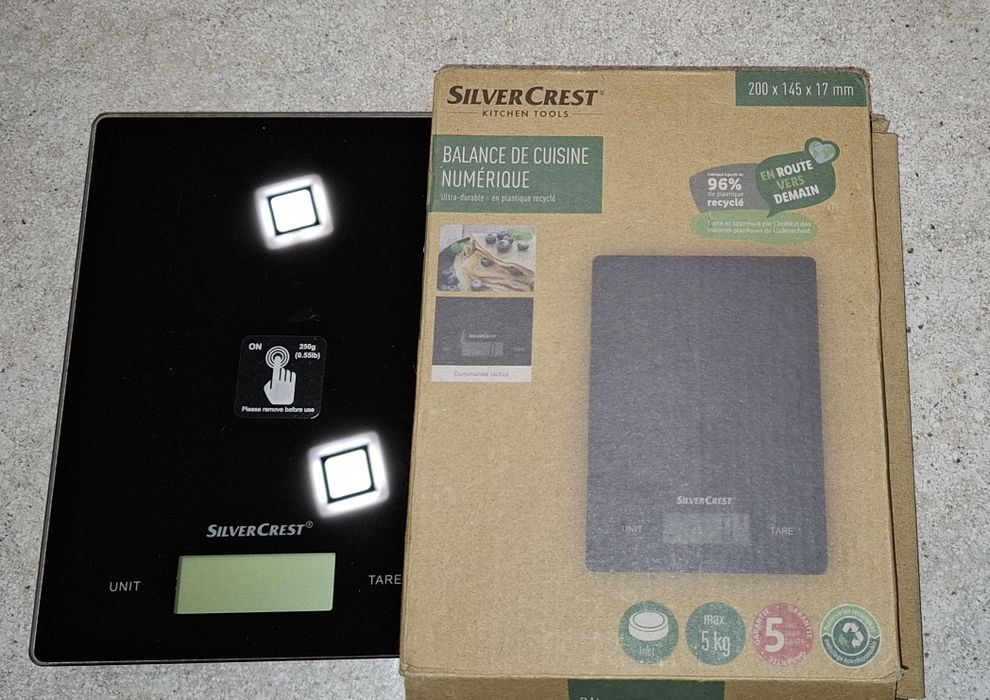 Кухонні ваги silvercrest