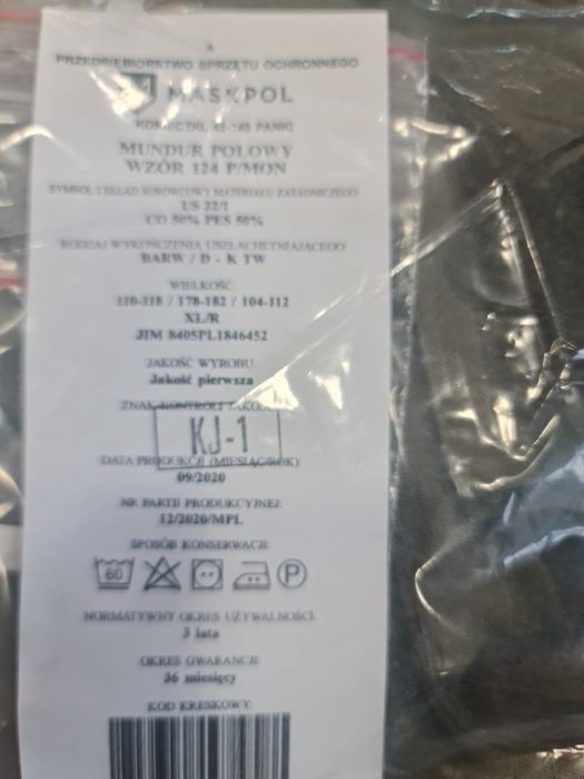 Mundur polowy wz 124
