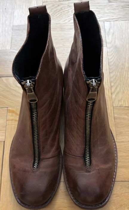 Botki skórzane firmy Venezia