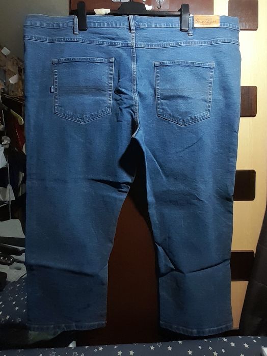 Ого-го какой размерчик Мужские классические джинсы батал