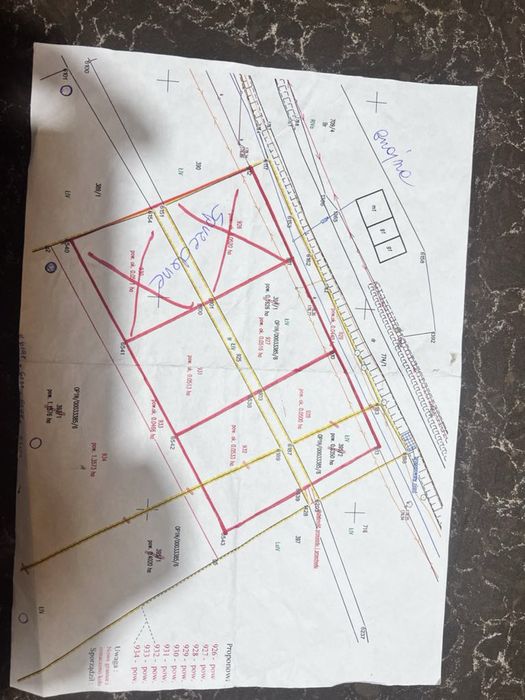 Działka budowlana gnojna grodków 10 ar