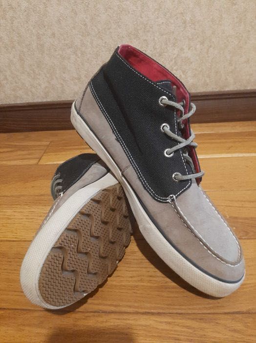 Шкіряні чоловічі демісезонні черевики ECCO