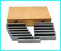 Набор прецизионных параллельных подкладок длина 150мм 14 пар/10мм толщ