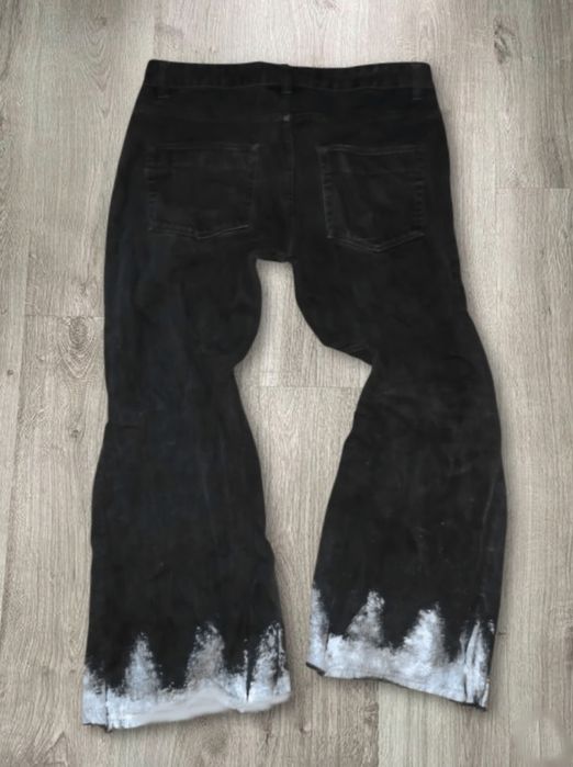 Flared Jeans black