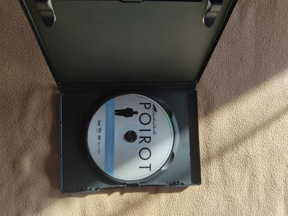 DVD Agatha Christie - Poirot - O Homicídio de Roger Ackroyd