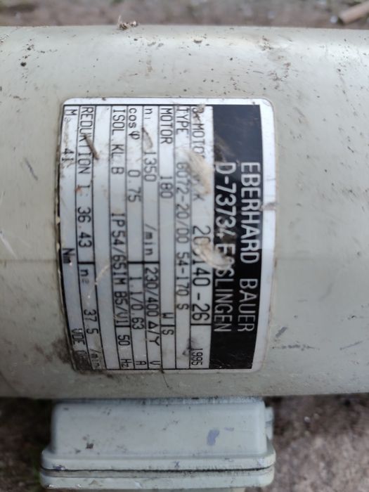 Motoreduktor przekładnia