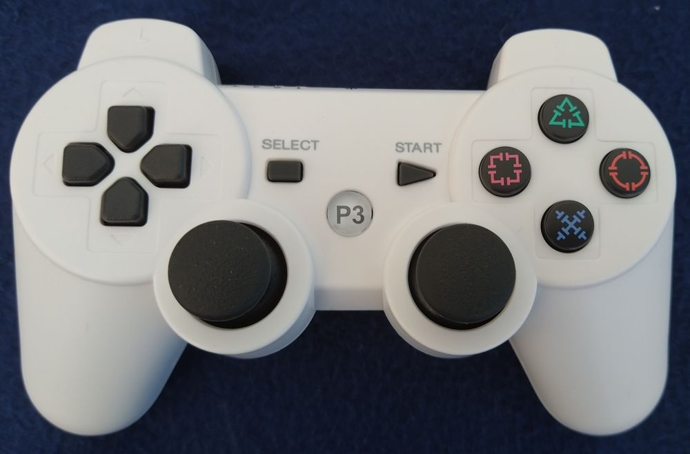White PlayStation 3 Controller – NEW64550917050625120
