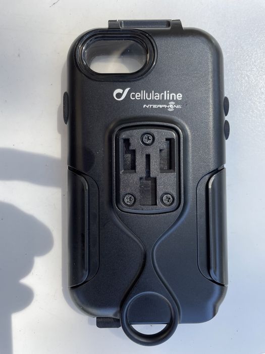 Caixa e Suporte telemovel iphone para moto  ou bike
