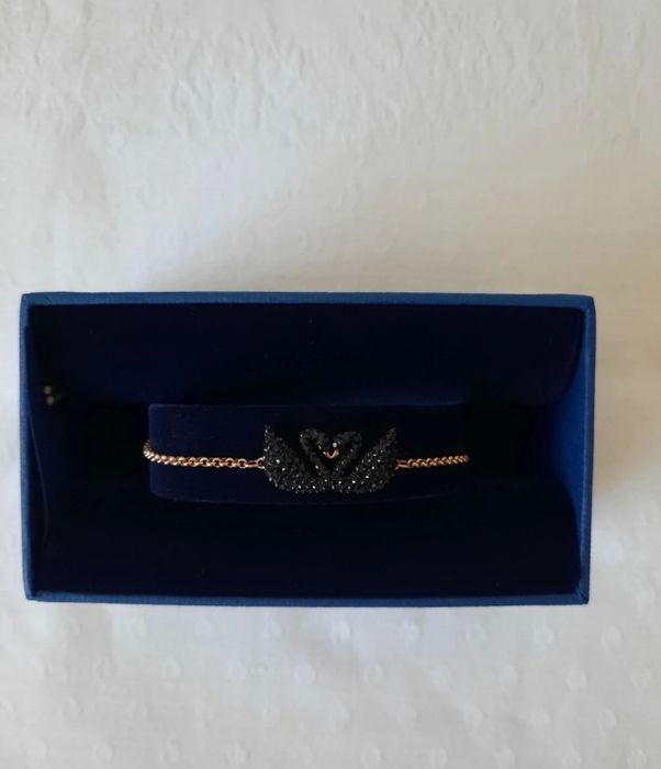 Pulseira Swarovski Cisnes Nova