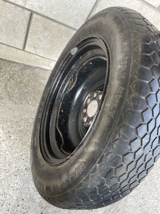 Запасне колесо, докатка, костиль 135/80R14 на 4 болта