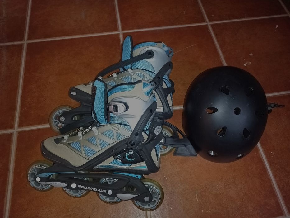 Patins em linha.