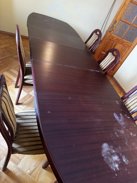 Drewaniany stół 3m