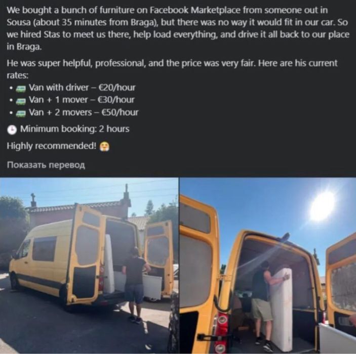 Mudanças i reparaçao