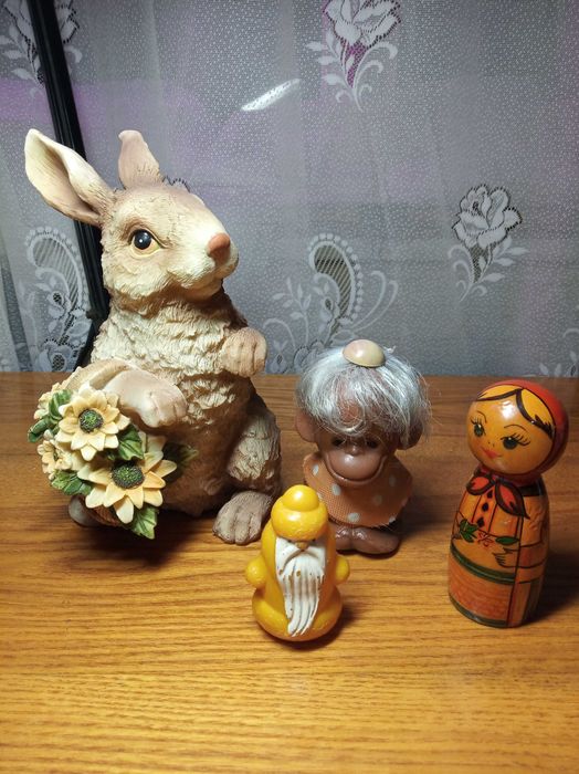 Статуэтки фарфоровые, стеклянные, разные, времен СССР